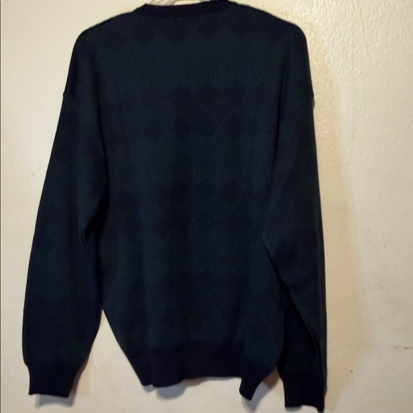 Brooks Brothers Dark Blue Crewneck 100 percent merino wool sweater - Picture 8 of 10